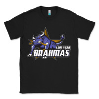 Black lone star brahmas Classic Tee - artisFamous
