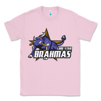 Bubblegum Pink lone star brahmas Classic Tee - artisFamous