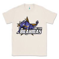 Natural lone star brahmas Classic Tee - artisFamous