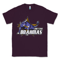 Plum lone star brahmas Classic Tee - artisFamous