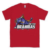 Red lone star brahmas Classic Tee - artisFamous