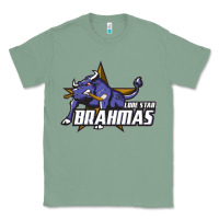 Sage lone star brahmas Classic Tee - artisFamous
