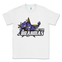 White lone star brahmas Classic Tee - artisFamous