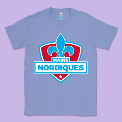 Maine Nordiques Classic Tee Designed By Artisfamous