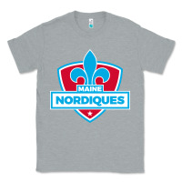 Heather Grey maine nordiques Classic Tee - artisFamous