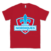 Red maine nordiques Classic Tee - artisFamous