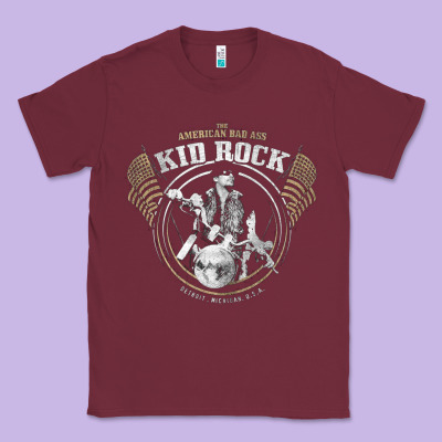 Kid Rock Classic Tee Designed By Artisfamous