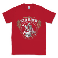 Red kid rock Classic Tee - artisFamous