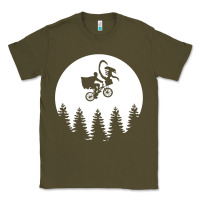 Army Green xenomorph phone home funny Classic Tee - artisFamous