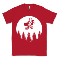 Red xenomorph phone home funny Classic Tee - artisFamous