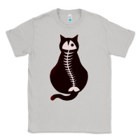 Moon Dust Cat with Fish Bone Classic Tee - artisFamous
