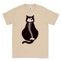 Mushroom Cat with Fish Bone Classic Tee - artisFamous