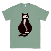 Sage Cat with Fish Bone Classic Tee - artisFamous