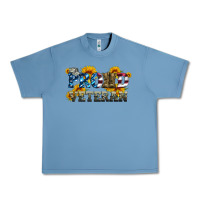 Pebble Blue proud veteran boots and hats Urban Heavy Tee - Artiststas