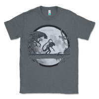 Charcoal Heather alien mata Classic Tee - artisFamous
