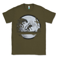 Army Green alien mata Classic Tee - artisFamous