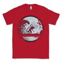 Red alien mata Classic Tee - artisFamous