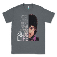 Charcoal Heather dearly beloved we are gathered here Classic Tee - artisFamous