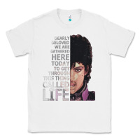 White dearly beloved we are gathered here Classic Tee - artisFamous