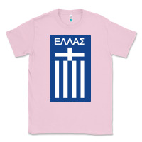 Bubblegum Pink greece national football Classic Tee - artisFamous