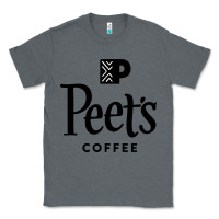 Charcoal Heather Coffee Art Classic Tee - artisFamous