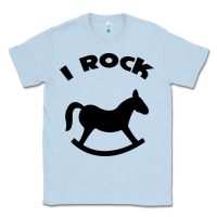 Dusty Blue i rock funny Classic Tee - artisFamous