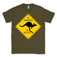 Army Green no kangaroos in austria Classic Tee - artisFamous