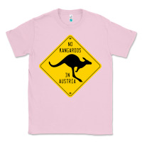 Bubblegum Pink no kangaroos in austria Classic Tee - artisFamous