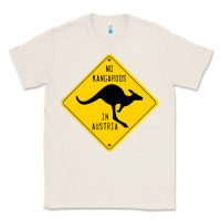 Natural no kangaroos in austria Classic Tee - artisFamous