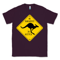 Plum no kangaroos in austria Classic Tee - artisFamous