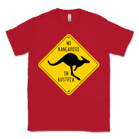 Red no kangaroos in austria Classic Tee - artisFamous