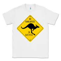 White no kangaroos in austria Classic Tee - artisFamous
