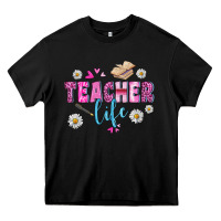 Black teacher life Heavy Core Tee - BundleAndBundleShop