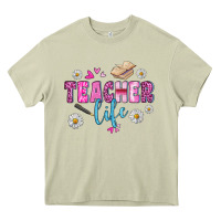 Mossy teacher life Heavy Core Tee - BundleAndBundleShop