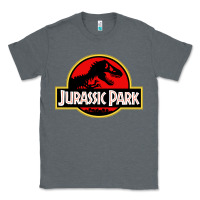 Charcoal Heather jurassicc park cartoon Classic Tee - artisFamous