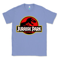 Colony Blue jurassicc park cartoon Classic Tee - artisFamous