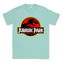 Seafoam jurassicc park cartoon Classic Tee - artisFamous