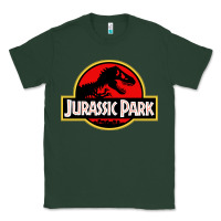 Sports Green jurassicc park cartoon Classic Tee - artisFamous