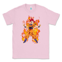 Bubblegum Pink goku super sayan Classic Tee - artisFamous