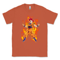 Copper goku super sayan Classic Tee - artisFamous
