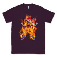 Plum goku super sayan Classic Tee - artisFamous