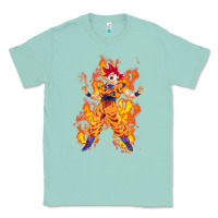 Seafoam goku super sayan Classic Tee - artisFamous
