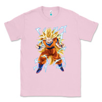 Bubblegum Pink super saiyan Classic Tee - artisFamous