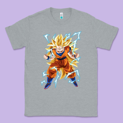 Super Saiyan Classic Tee Designed By Artisfamous
