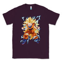 Plum super saiyan Classic Tee - artisFamous