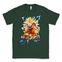Sports Green super saiyan Classic Tee - artisFamous