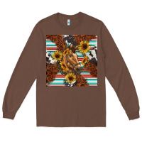 Chestnut western horse Long Sleeve Tee - BarkalooDesign