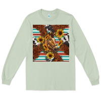 Matcha western horse Long Sleeve Tee - BarkalooDesign