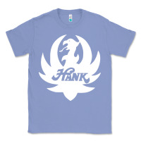 Colony Blue white and black hank art Classic Tee - artisFamous