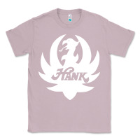 Lilac white and black hank art Classic Tee - artisFamous